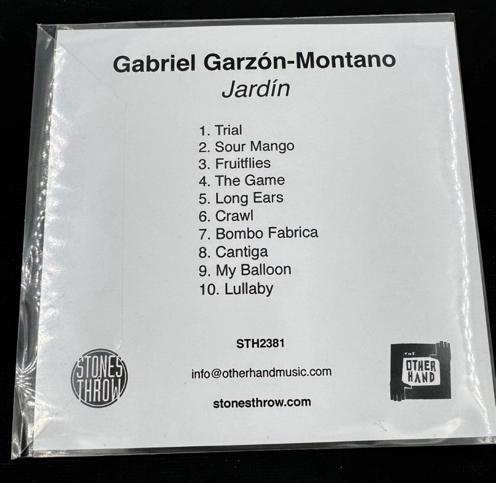Gabriel Garzón-Montano - Jardín CD – photo 2